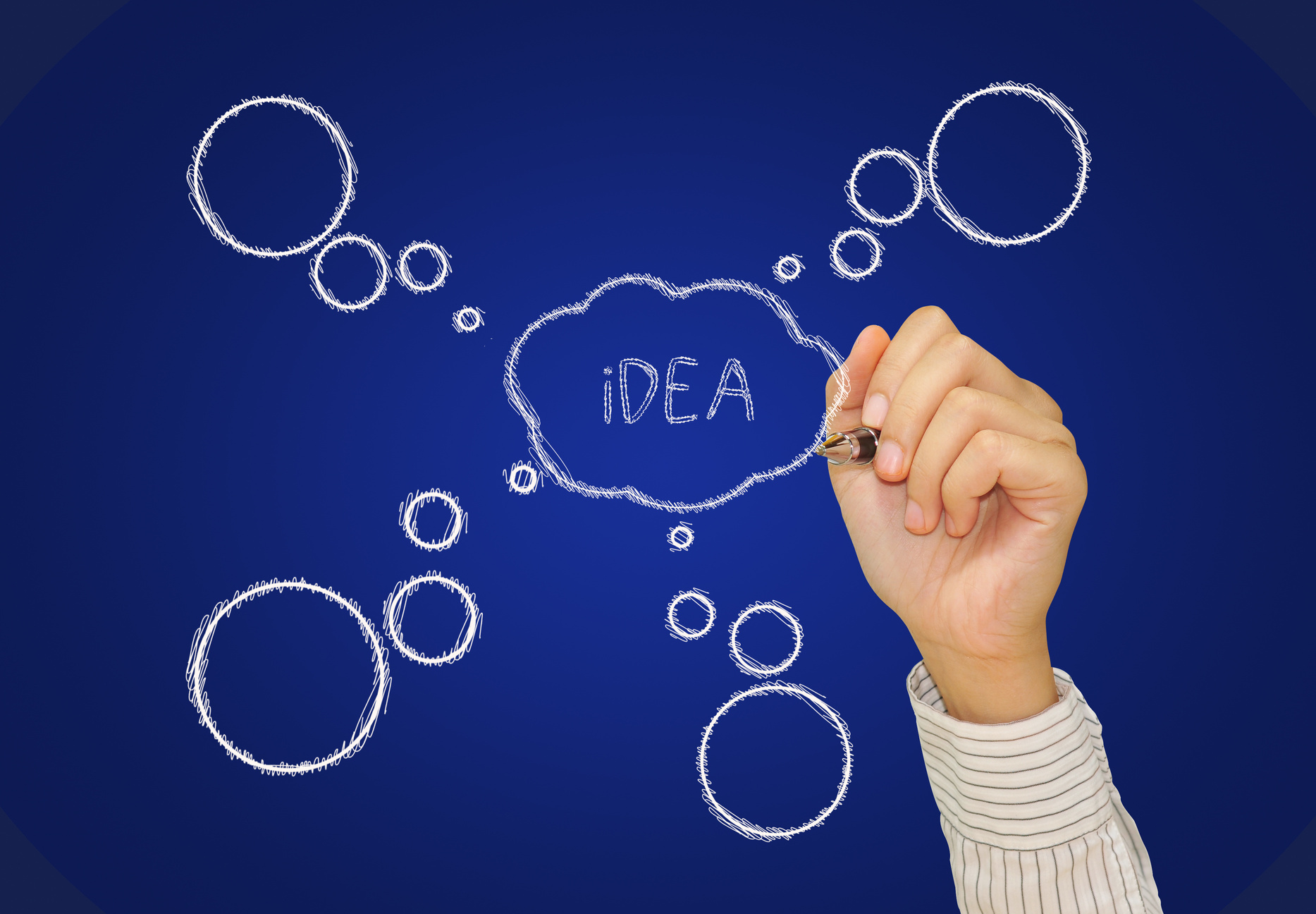 Hand drawn Mind map ' IDEA'